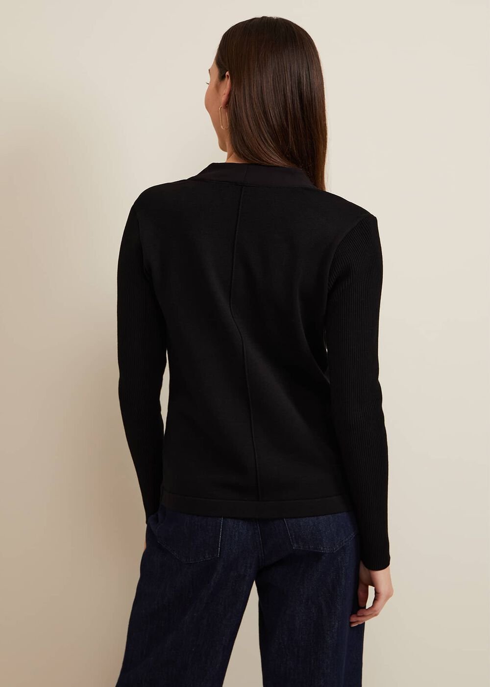 Frankie Knit Jacket - Black
