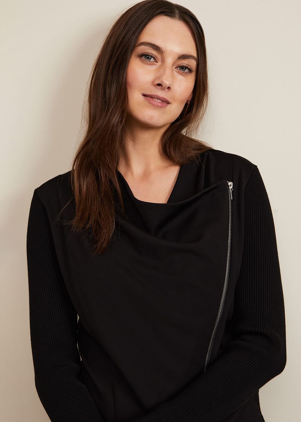 Frankie Knit Jacket - Black
