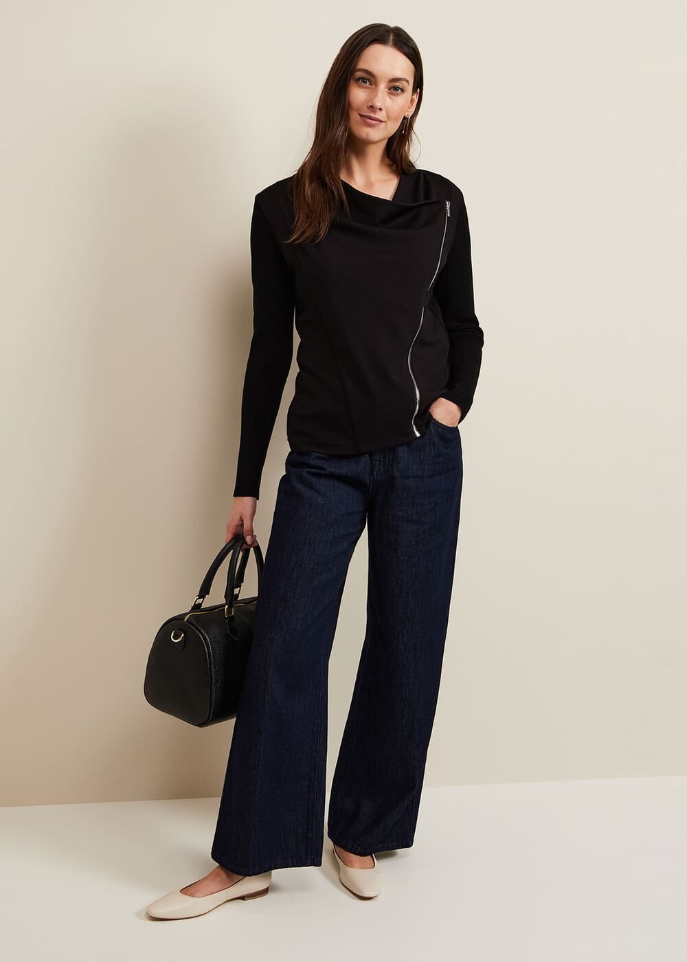 Frankie Knit Jacket - Black