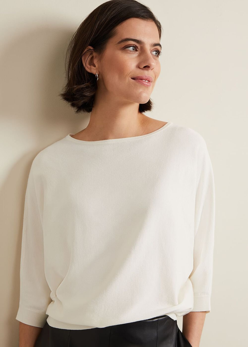 Cristine Knit Jumper - Ivory
