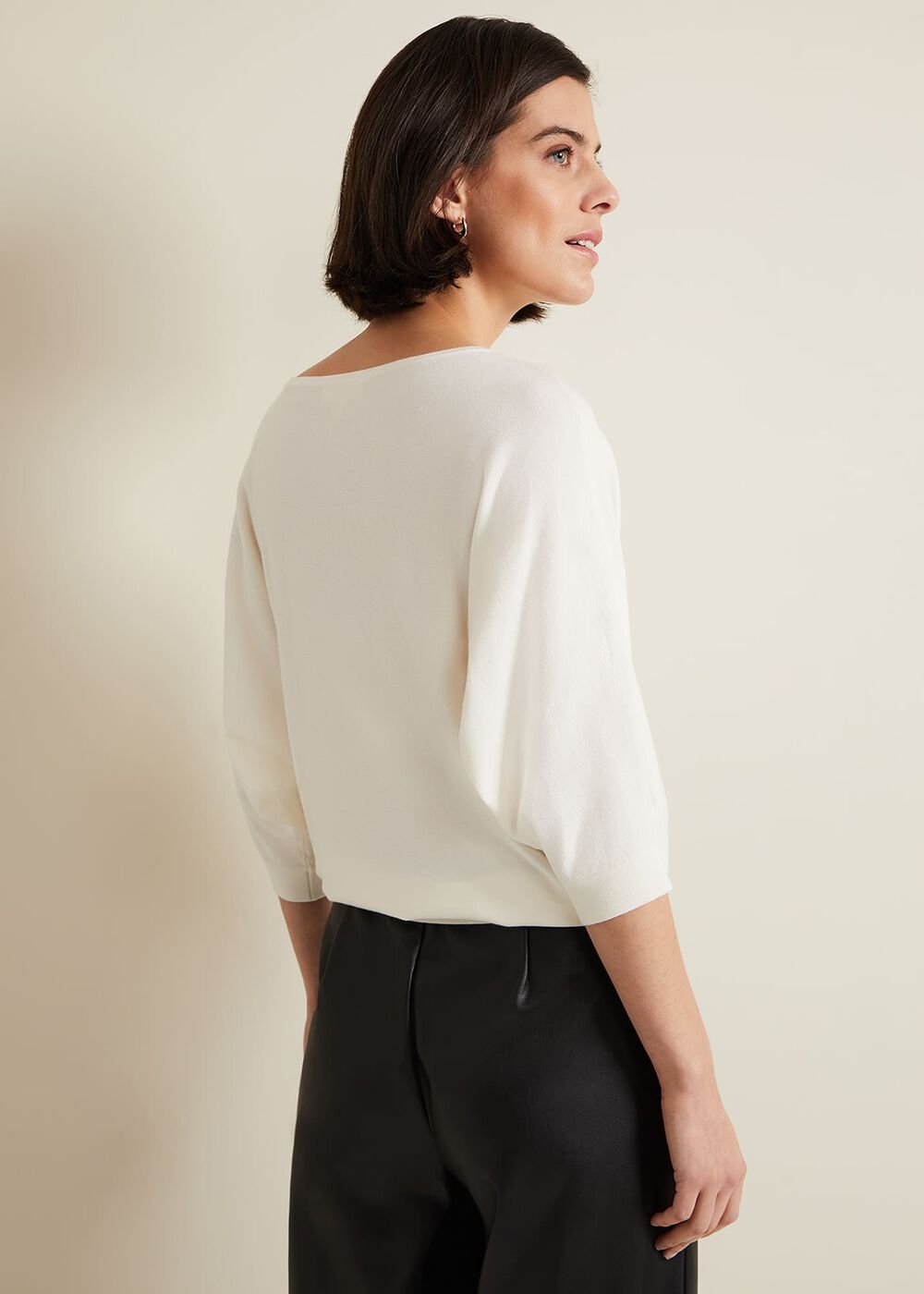 Cristine Knit Jumper - Ivory