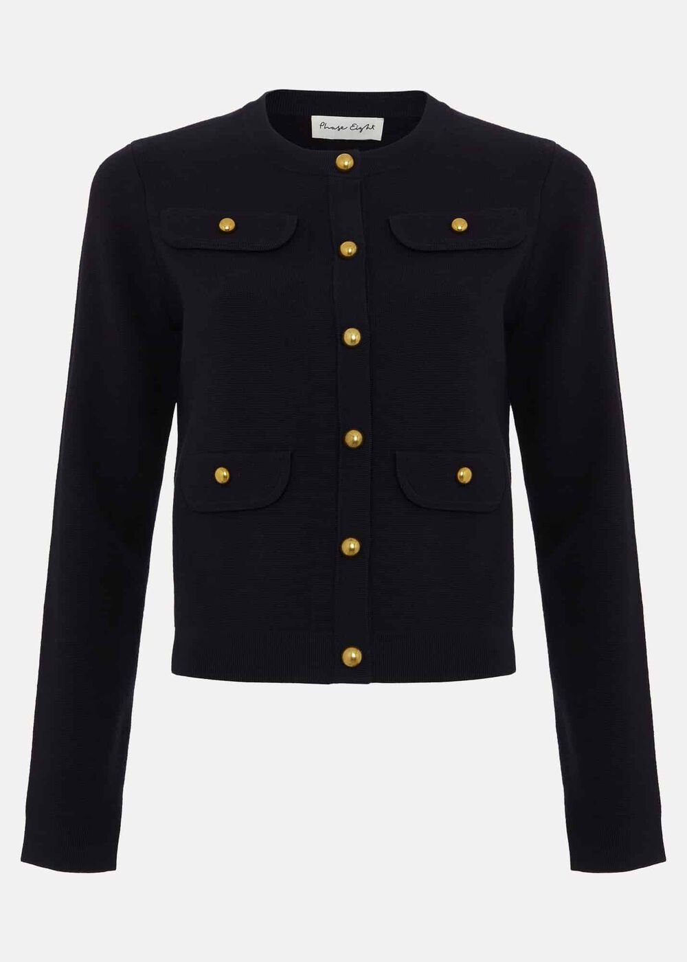 Libby Knitted Jacket - Navy