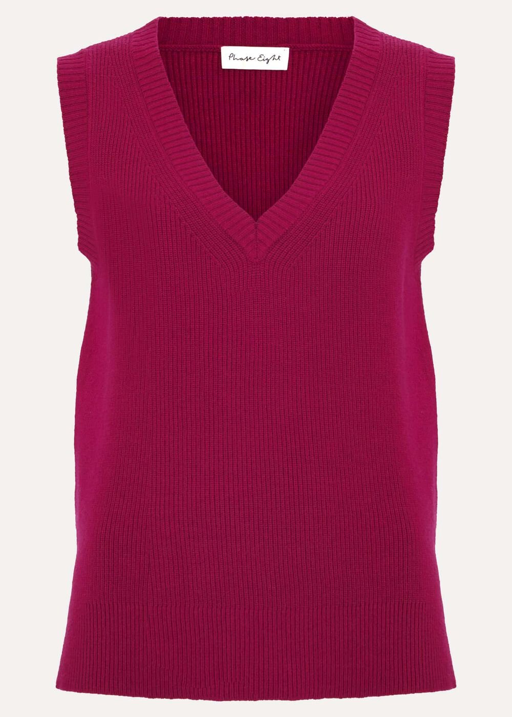 Marianna V Neck Tank - Purple