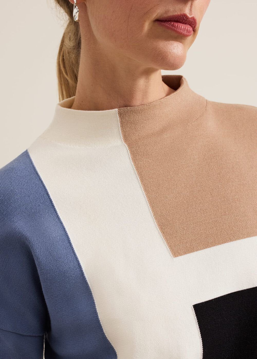 Kamila Colourblock Jumper - Multi-Coloured