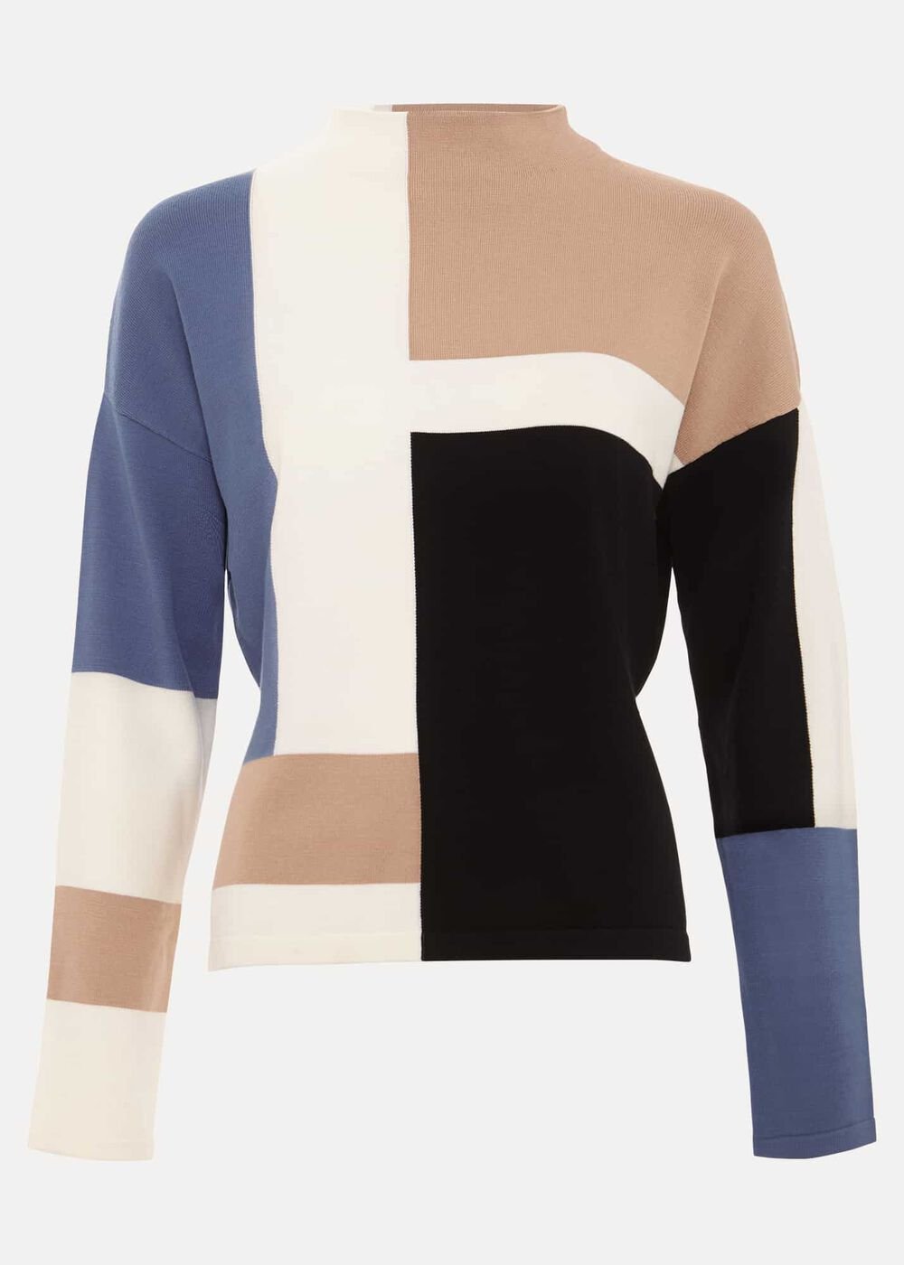 Kamila Colourblock Jumper - Multi-Coloured