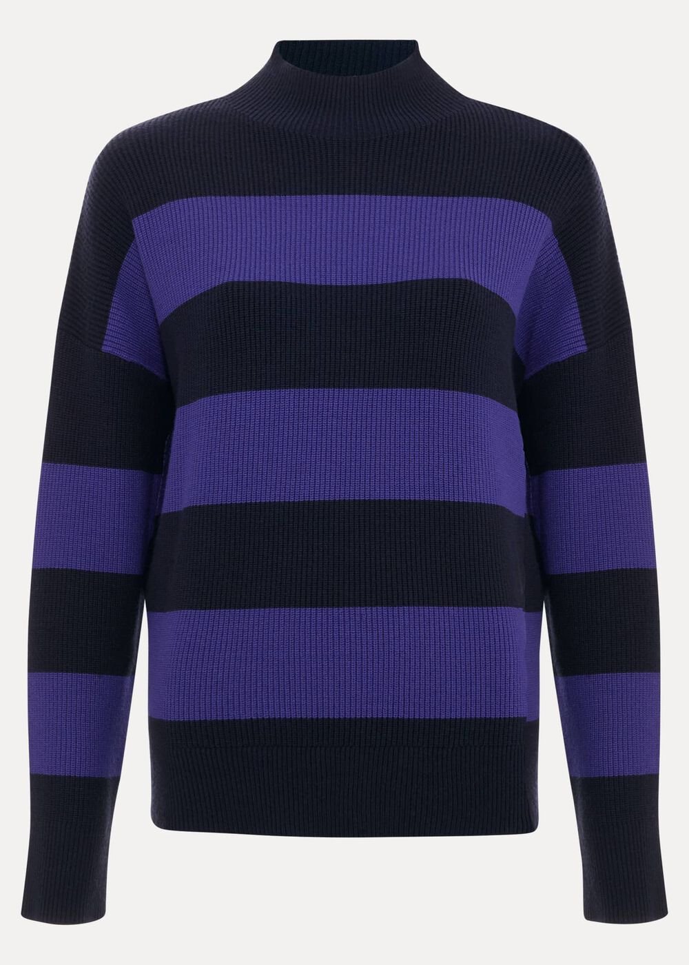 Sammi Stripe Jumper - Navy