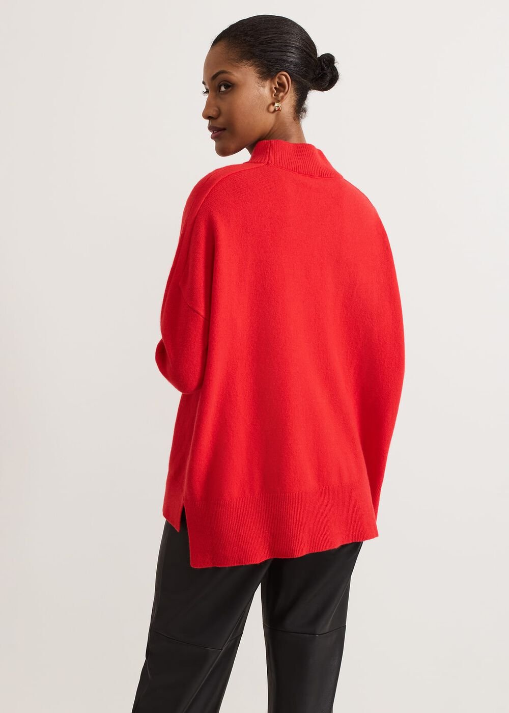 Alice Wool Cashmere Jumper - Red