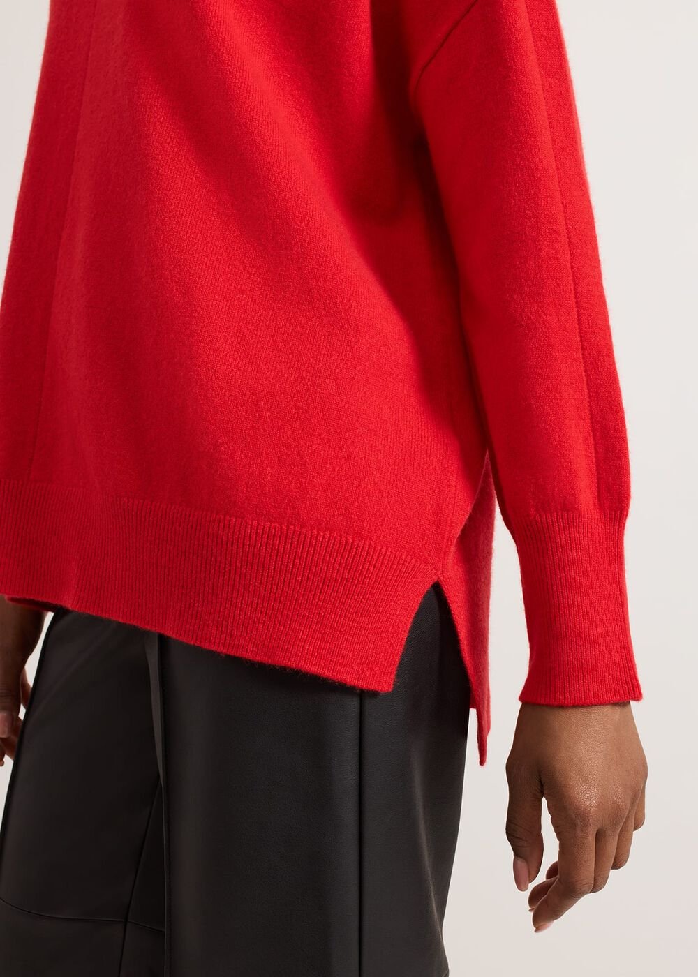 Alice Wool Cashmere Jumper - Red