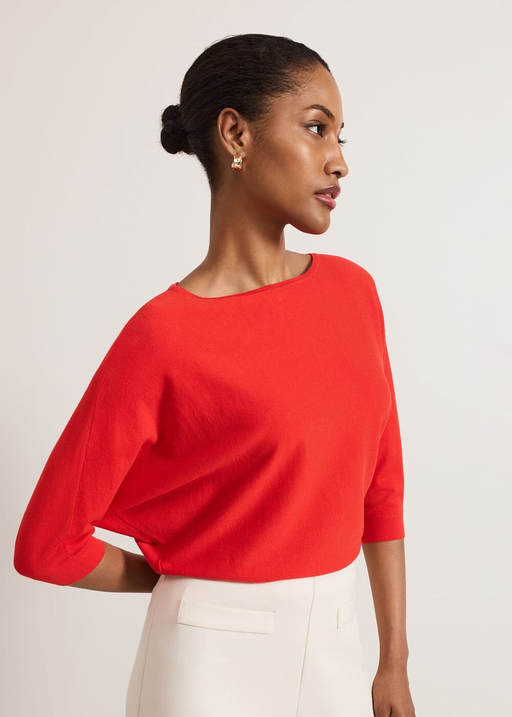 Cristine Knit Jumper - Red