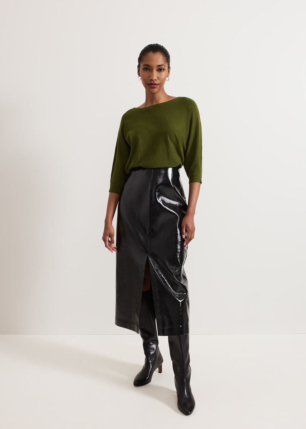Cristine Knit Jumper - Green