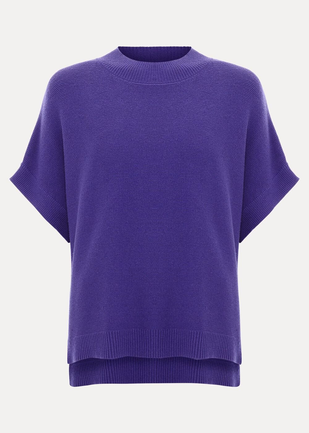 Grace Sleeveless Tabard Top - Purple