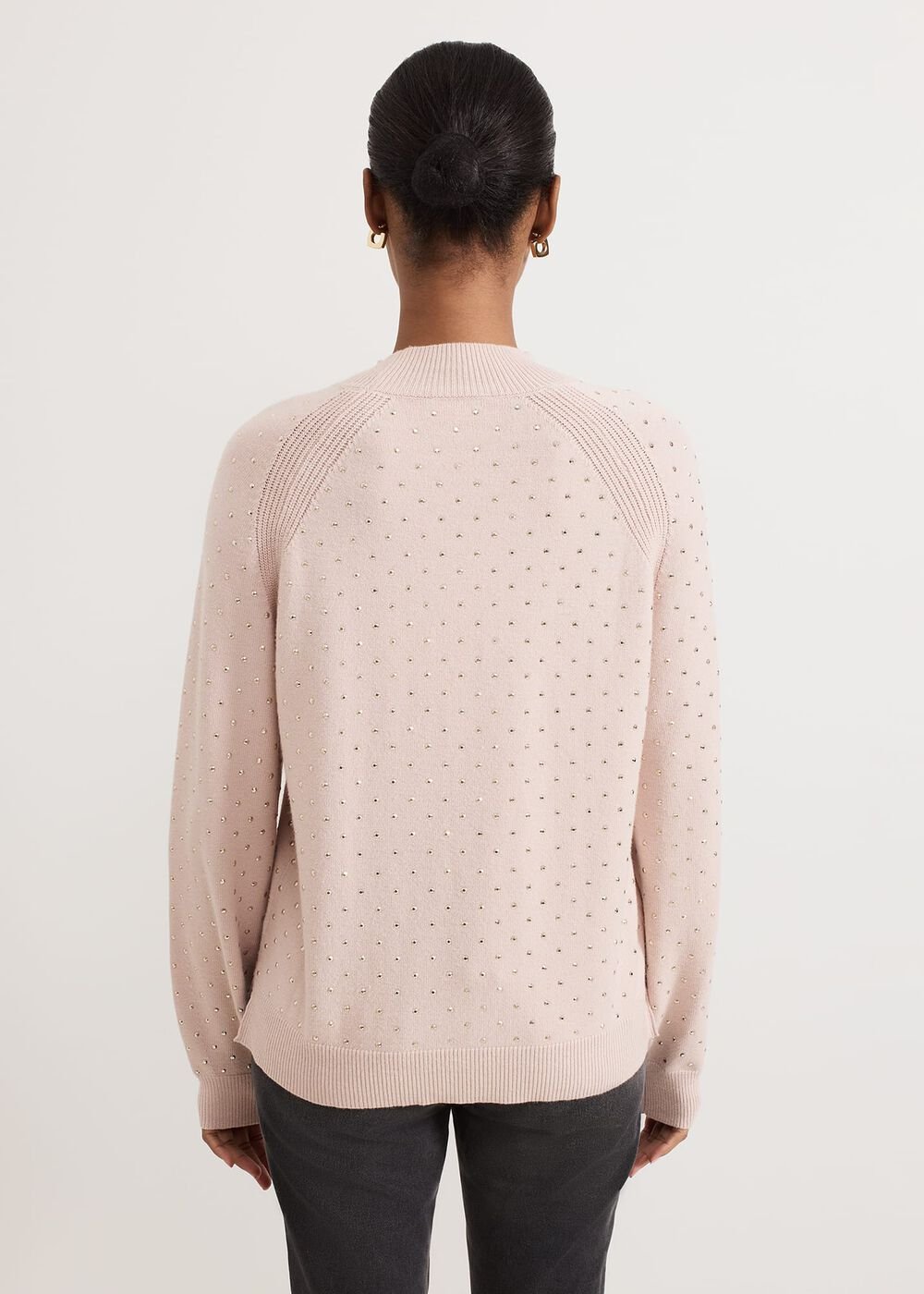 Tala Hotfix Knit Jumper - Pink