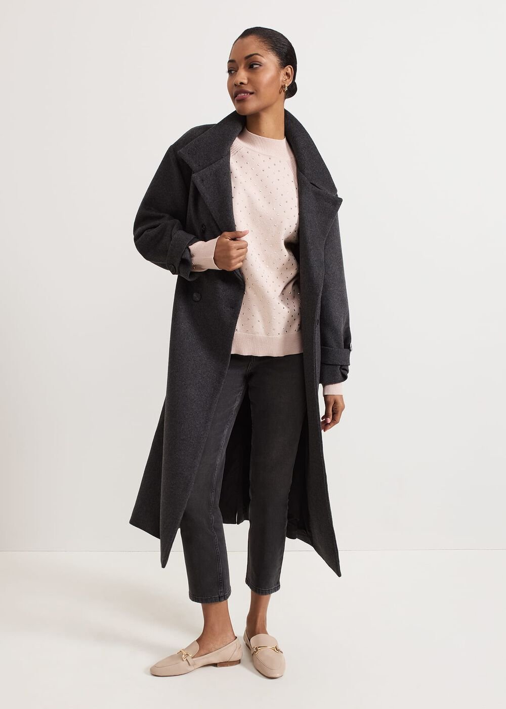 Tala Hotfix Knit Jumper - Pink