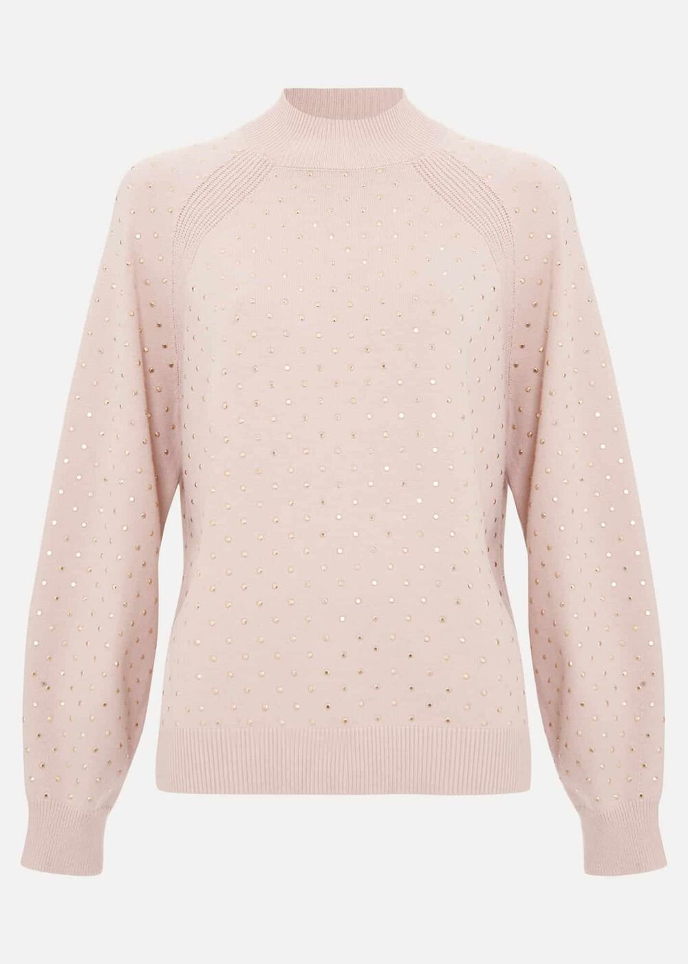 Tala Hotfix Knit Jumper - Pink