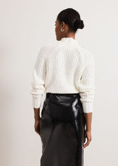 Reagan Chunky Chenille Jumper - Ivory
