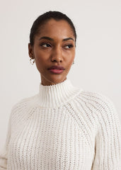 Reagan Chunky Chenille Jumper - Ivory