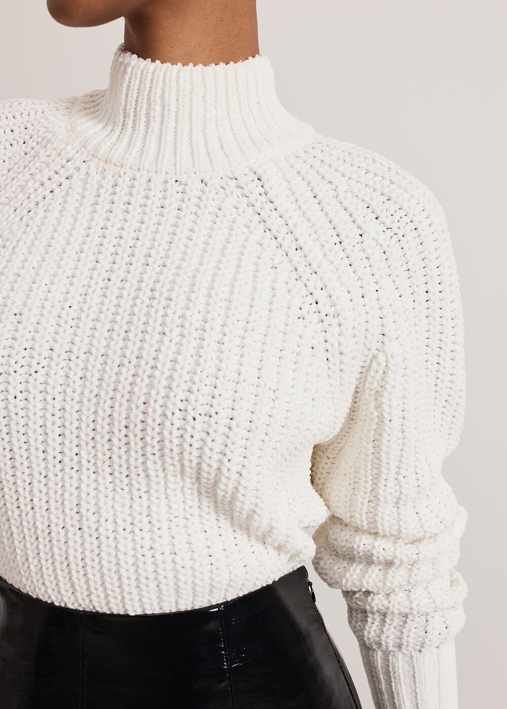 Reagan Chunky Chenille Jumper - Ivory