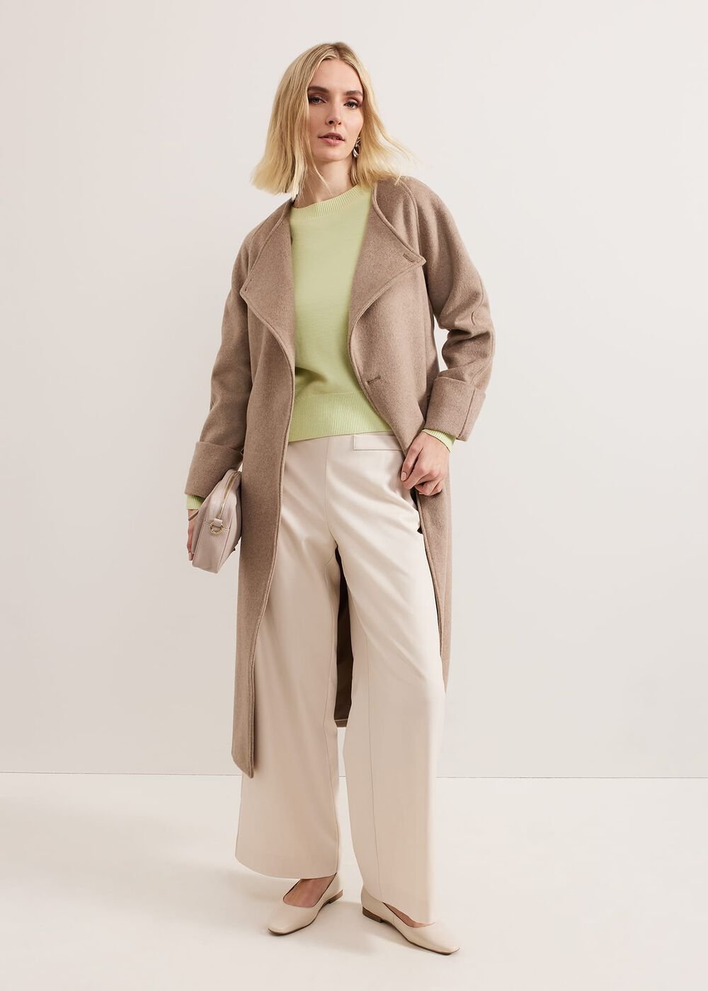 Kara Square Boxy Knit Top - Lime