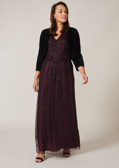 Fay Fluffy Bolero - Black