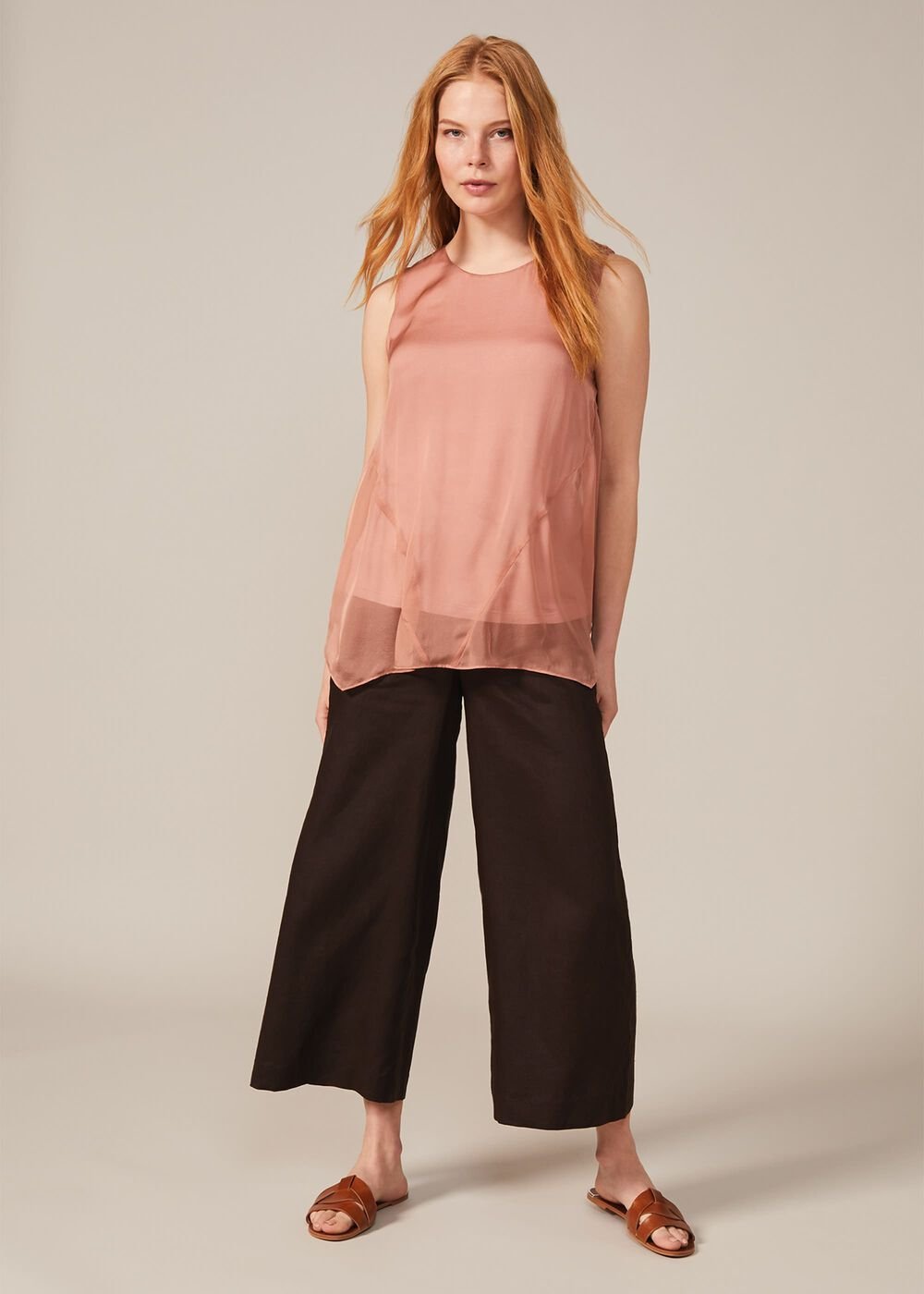 Leowa Silk Blouse - Blush