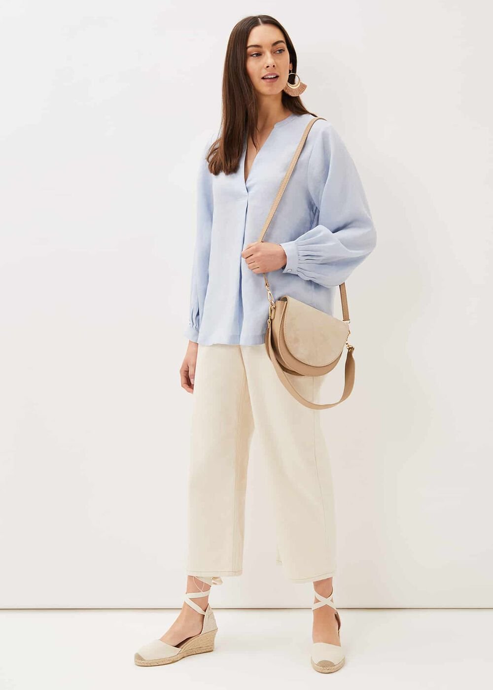Emma Blouse - Soft Blue