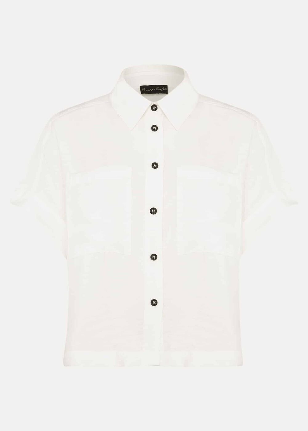 Mia Short Sleeve Shirt - White