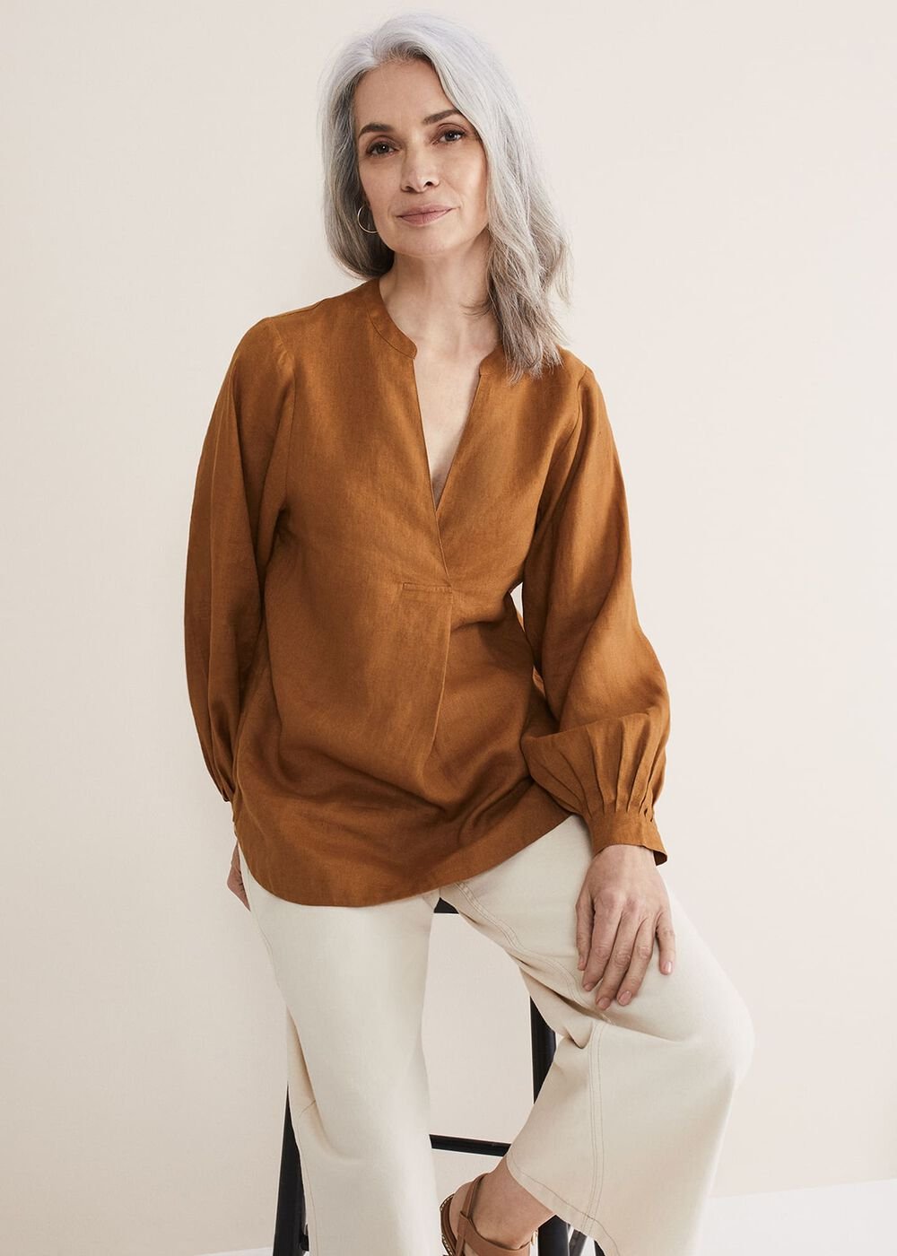 Emma Blouse - Ginger