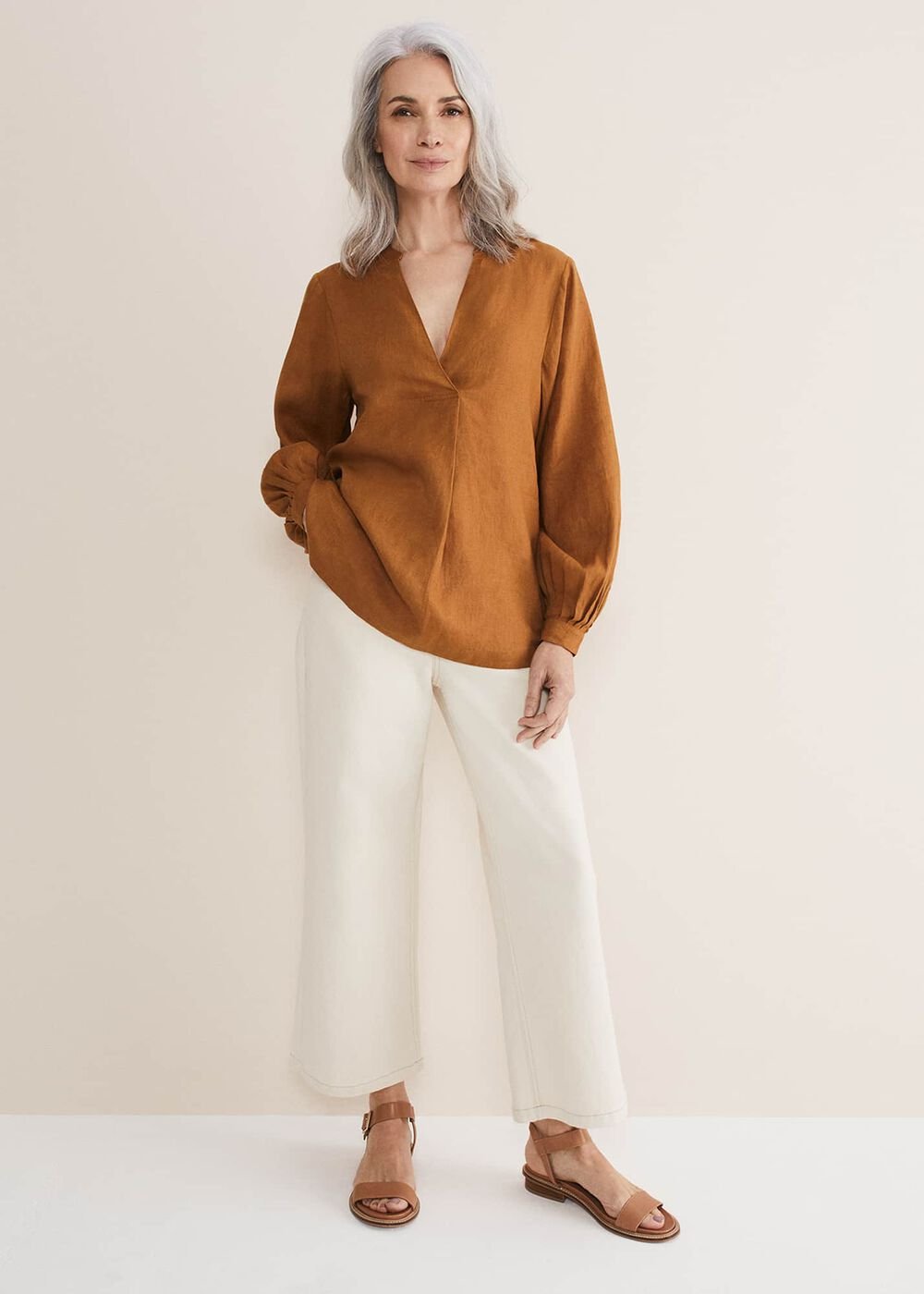 Emma Blouse - Ginger