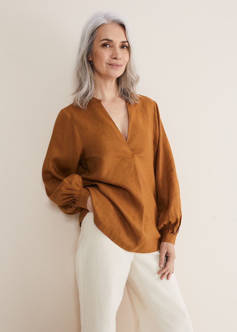 Emma Blouse - Ginger
