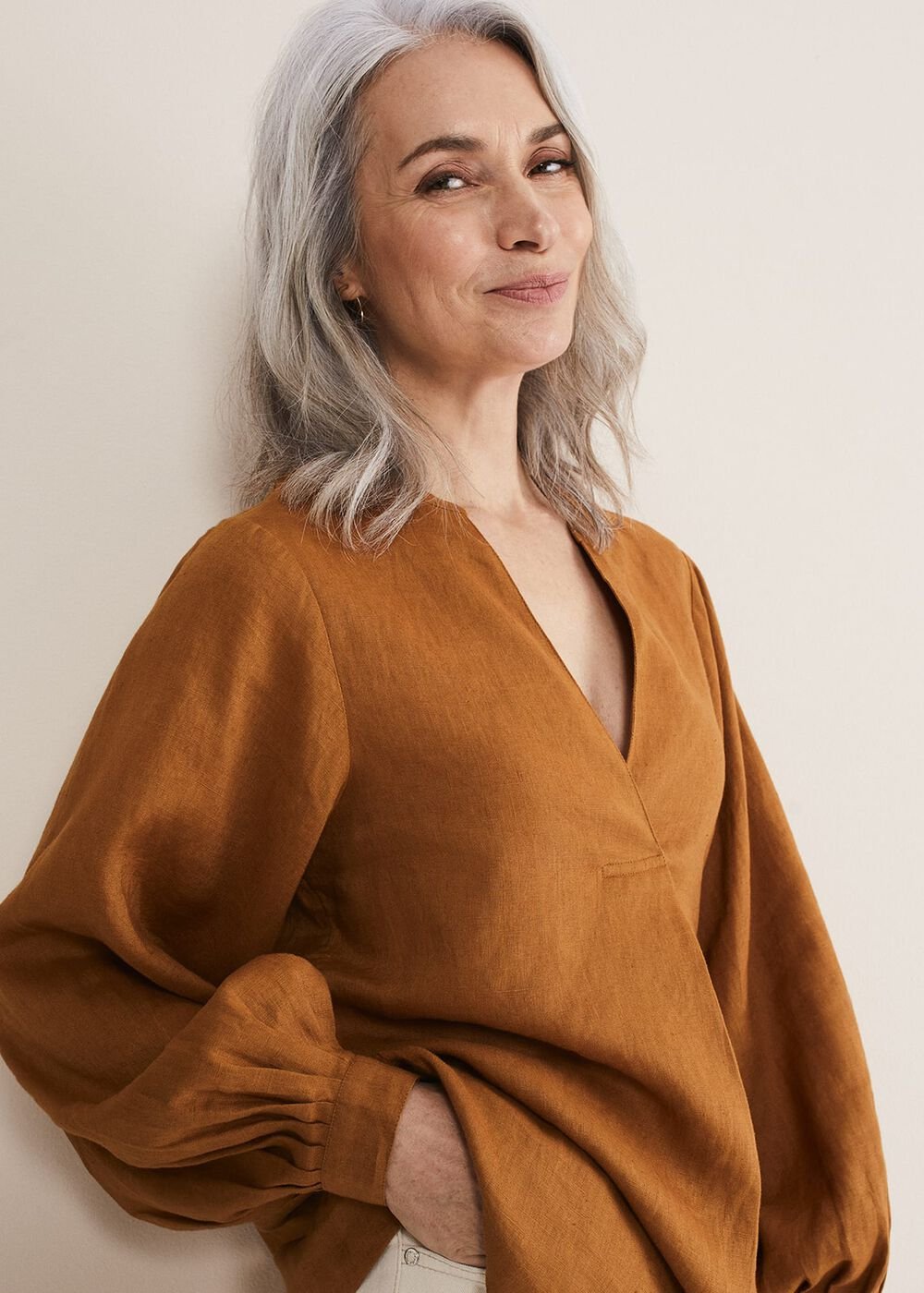 Emma Blouse - Ginger