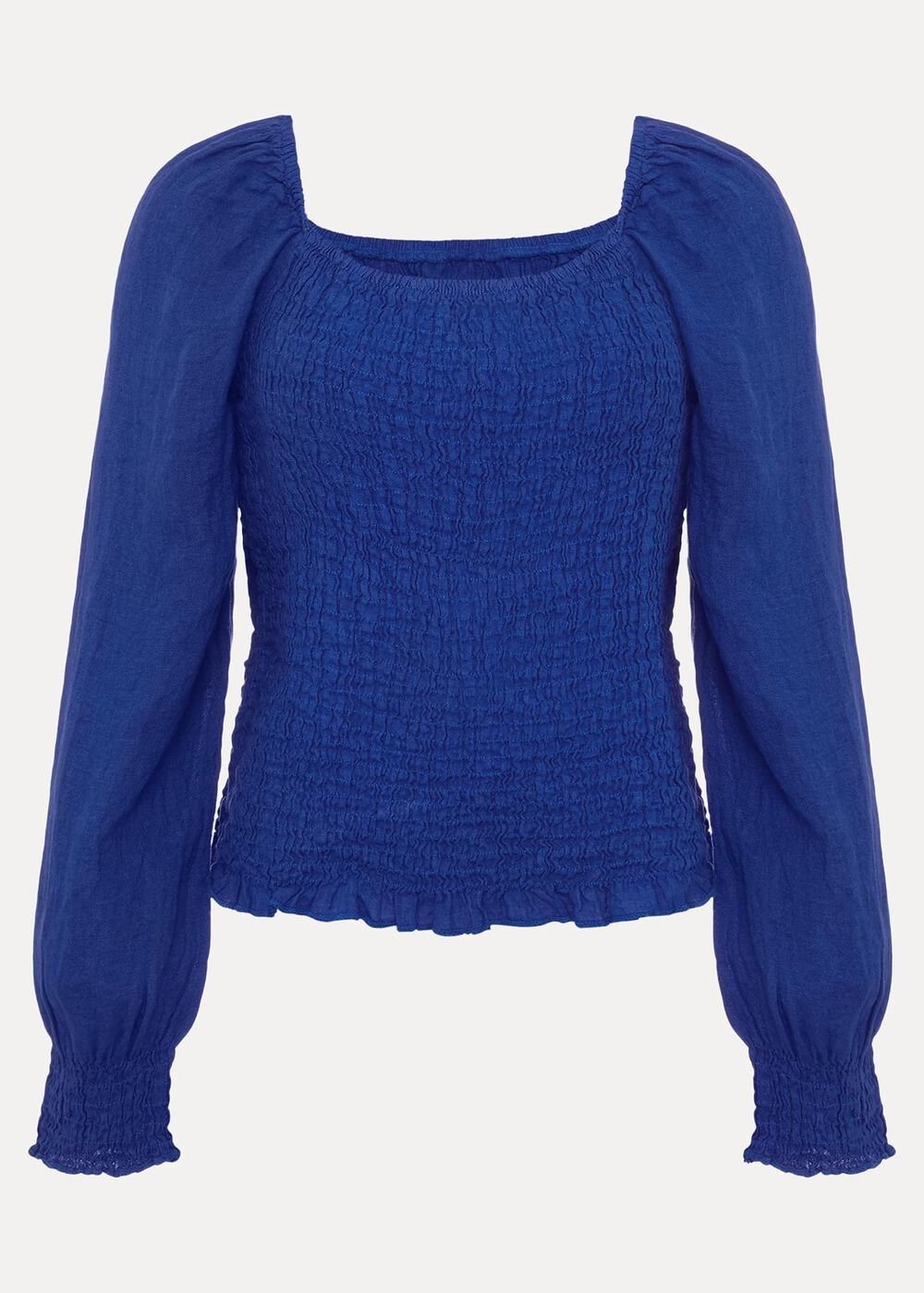 Esty Blue Blouse - Cobalt