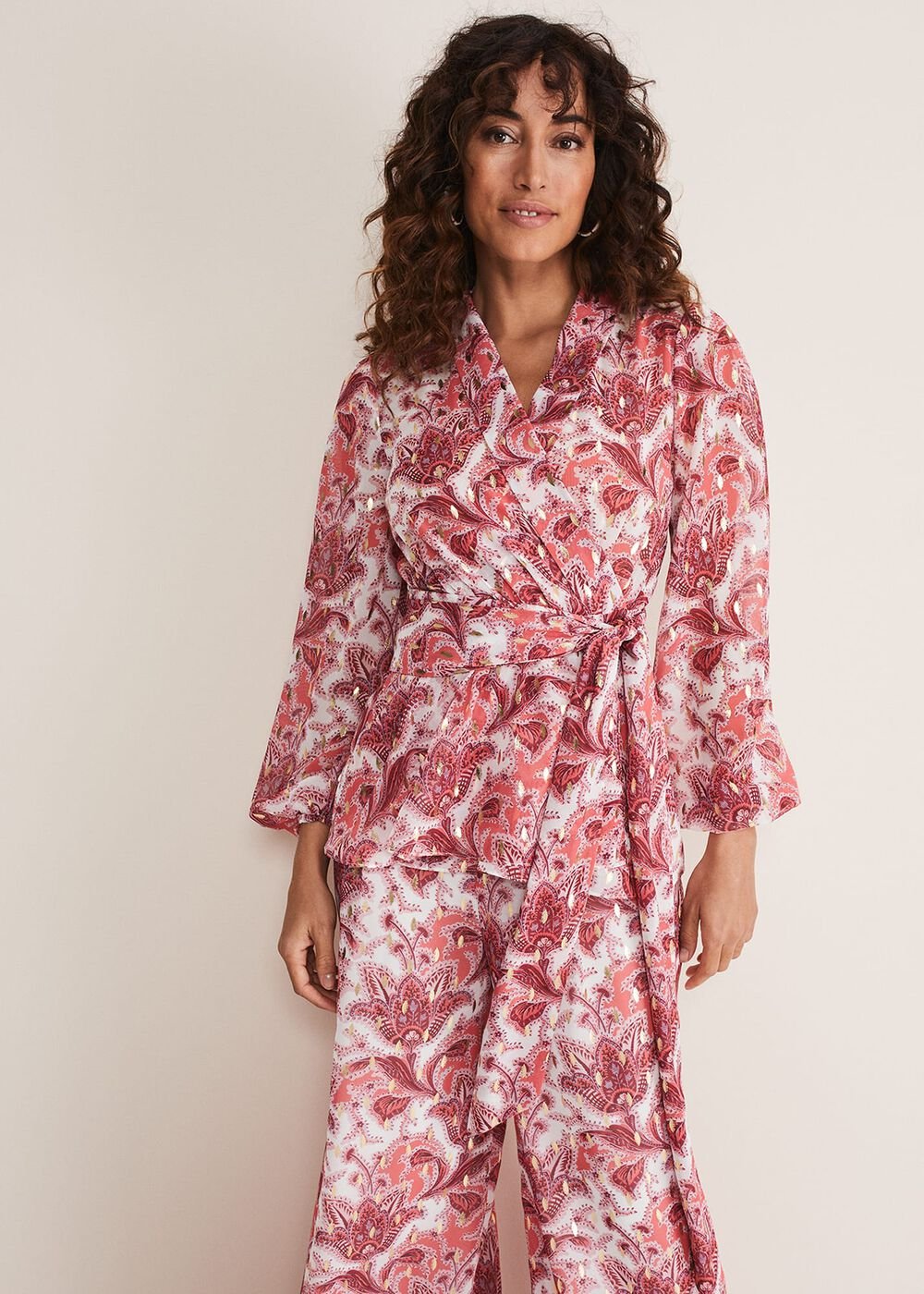 Arabella Print Top - Sunset/Multi