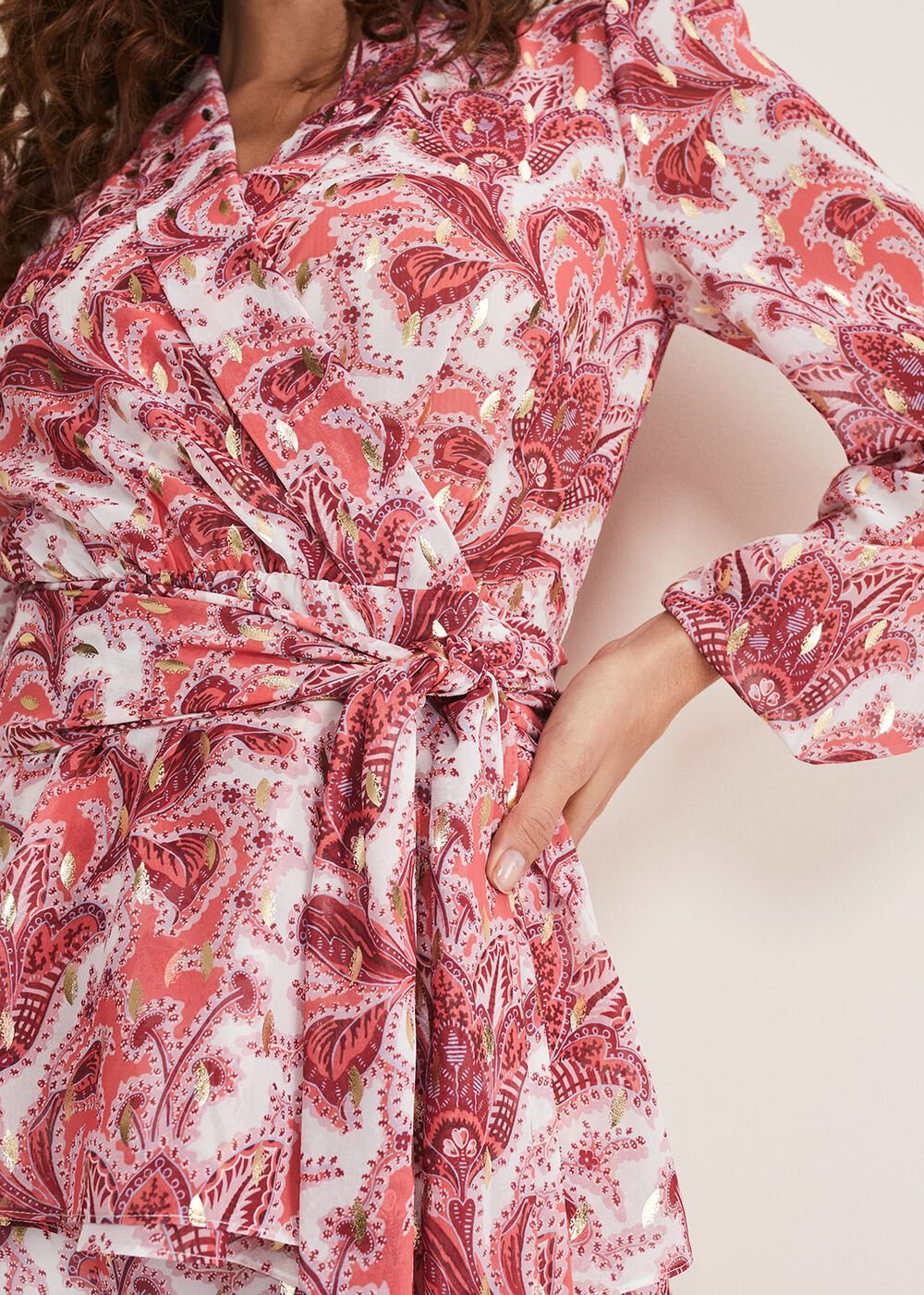 Arabella Print Top - Sunset/Multi