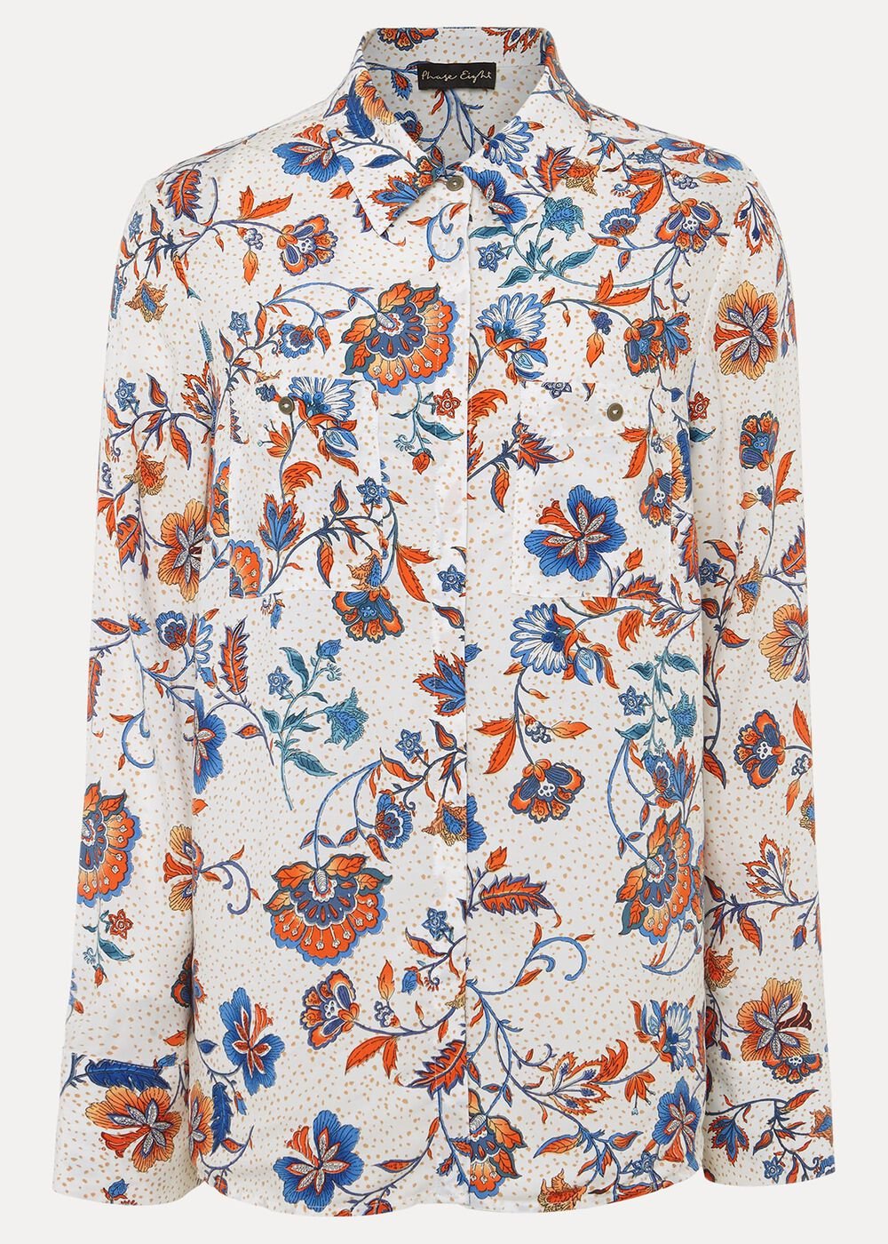 Adriel Floral Shirt - Cream/Multi