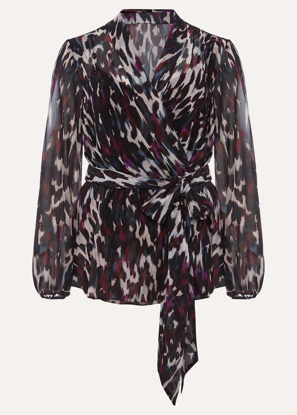Florentine Printed Blouse - Multi-Coloured