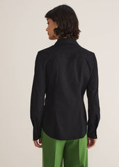 Black Fitted Shirt - Black