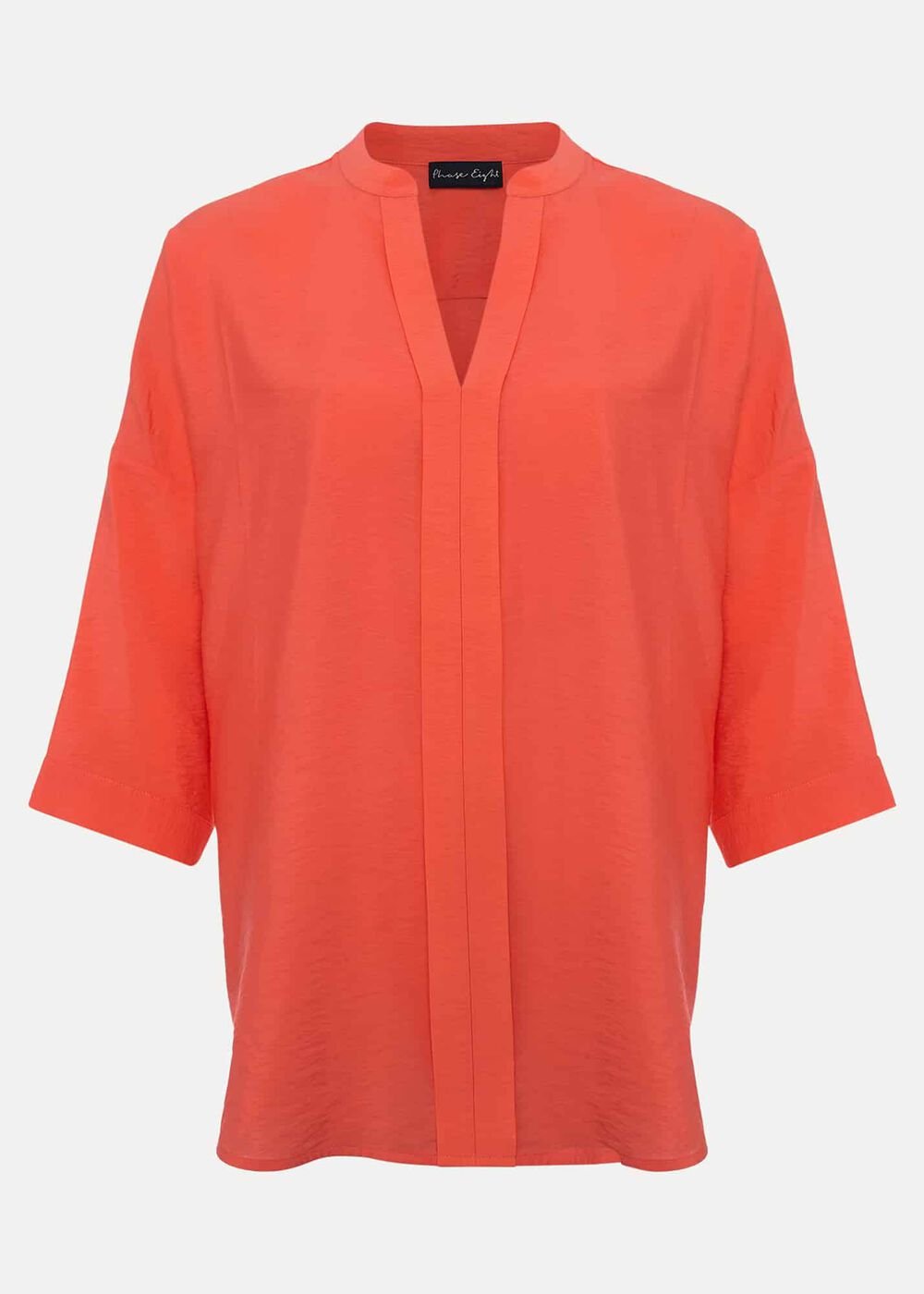 Cynthia Longline Shirt - Coral