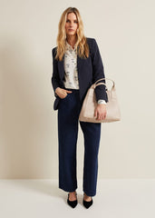 Riley Printed Shirt - Ivory