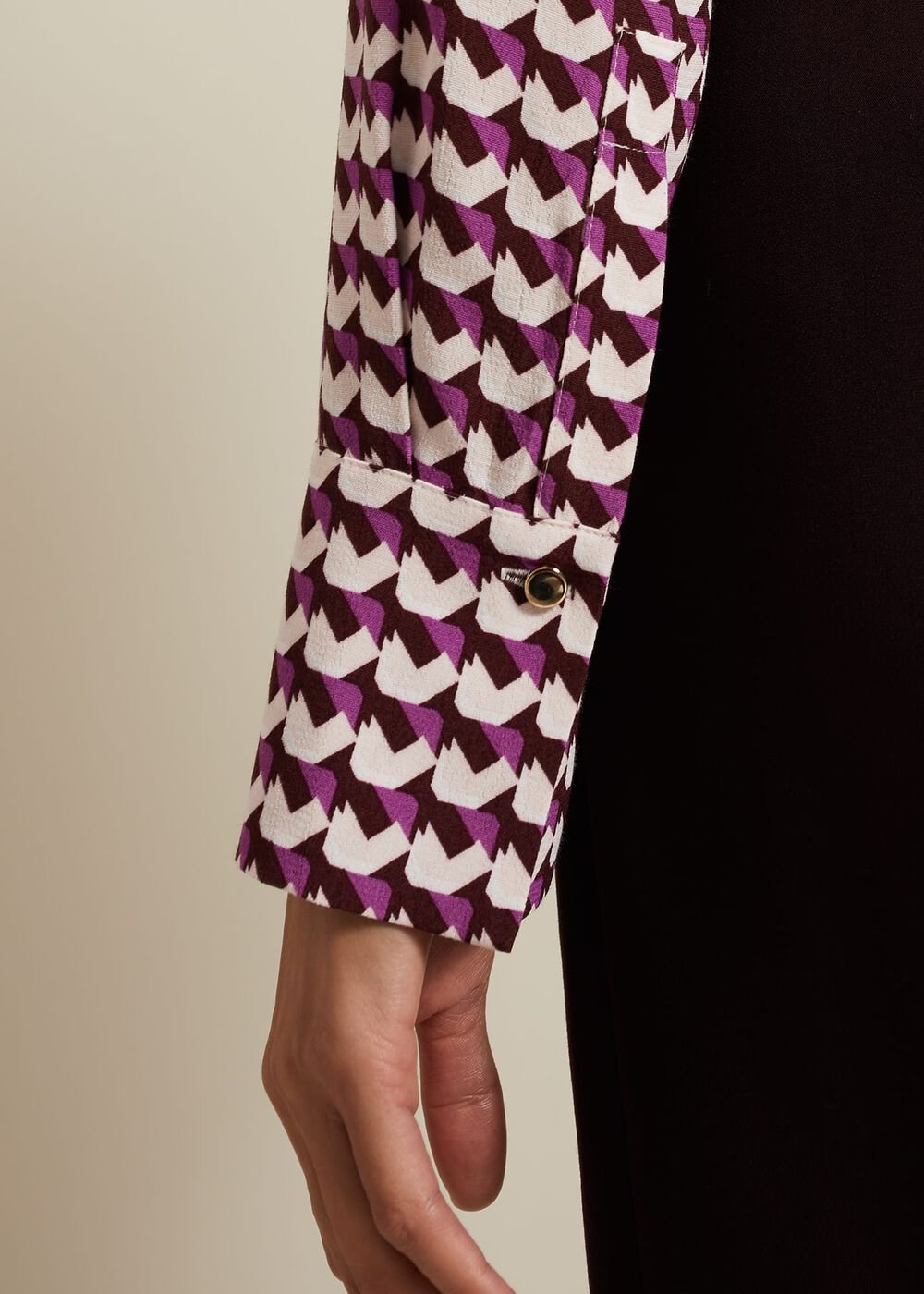 Gina Geo Print Shirt - Multi-Coloured