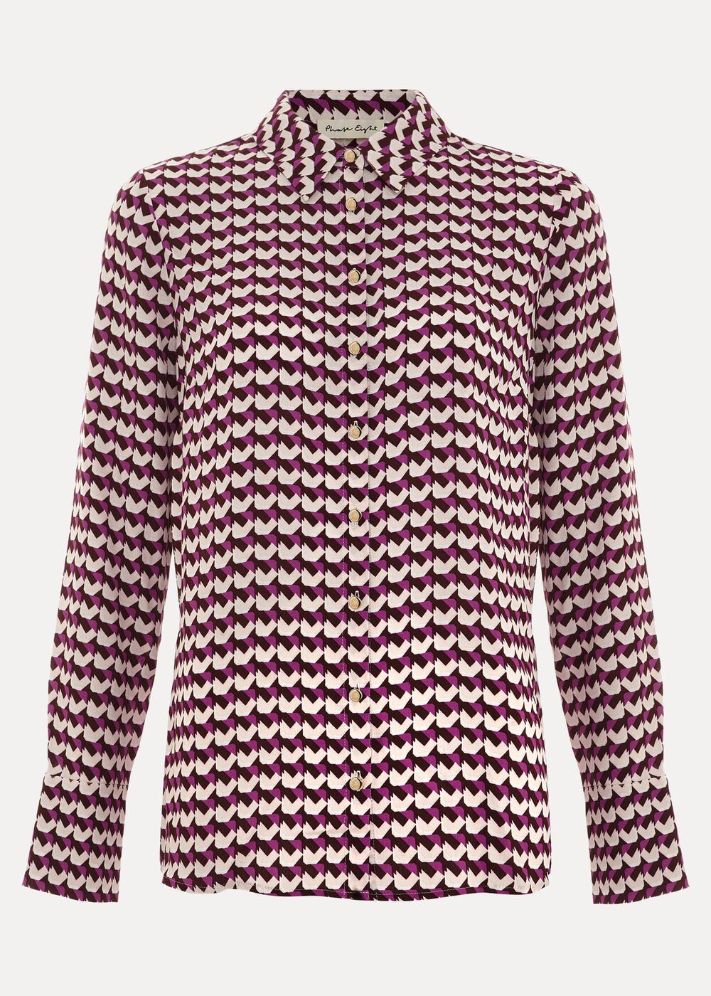Gina Geo Print Shirt - Multi-Coloured