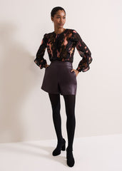 Cordelia Ruffle Blouse - Multi-Coloured