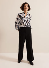 Feya Floral Print Blouse - Multi-Coloured