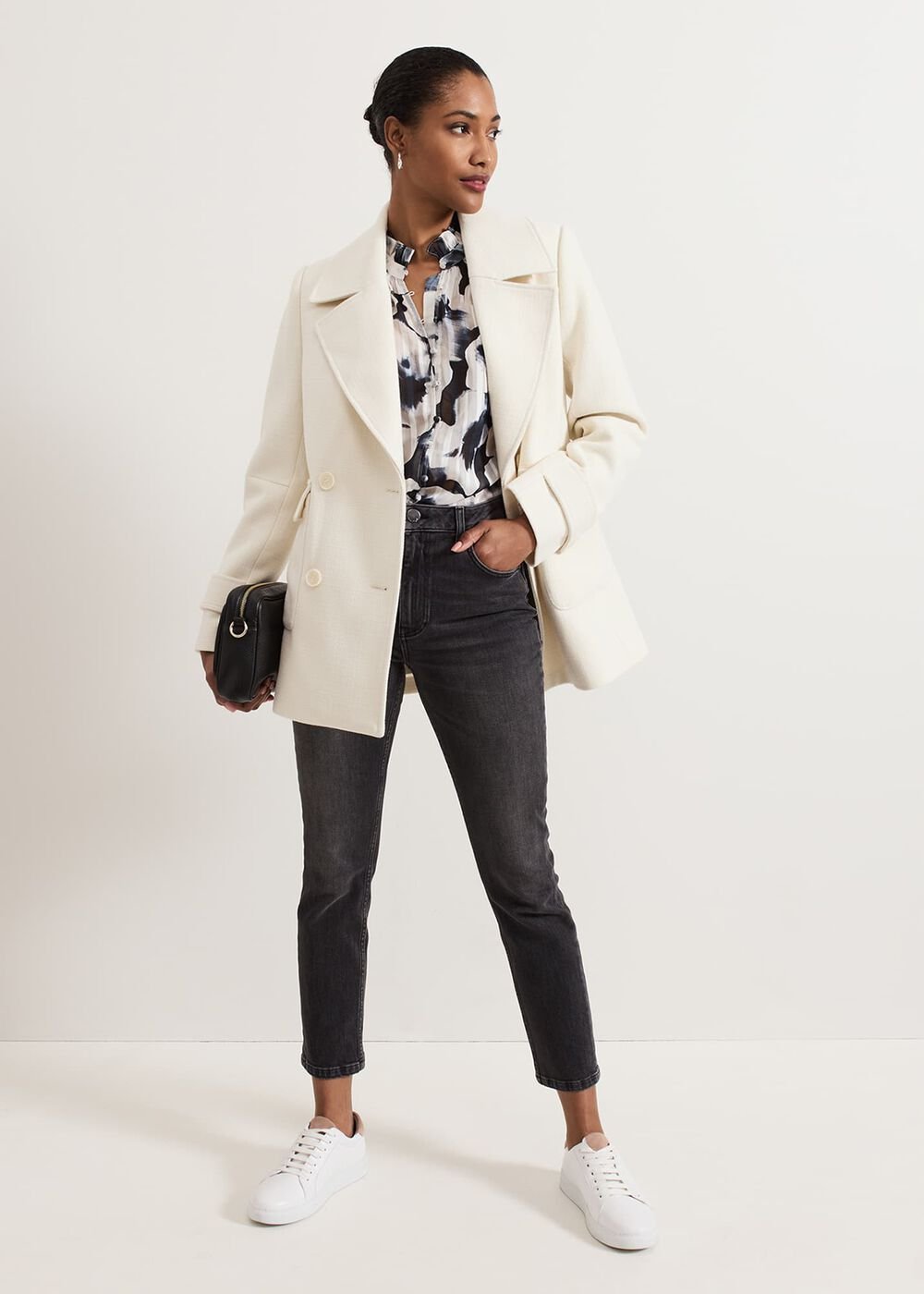 Feya Floral Print Blouse - Multi-Coloured
