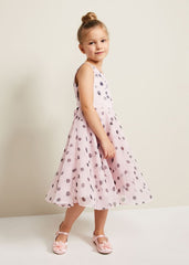 Megura Polka Dot Fit And Flare Dress - Multi-Coloured