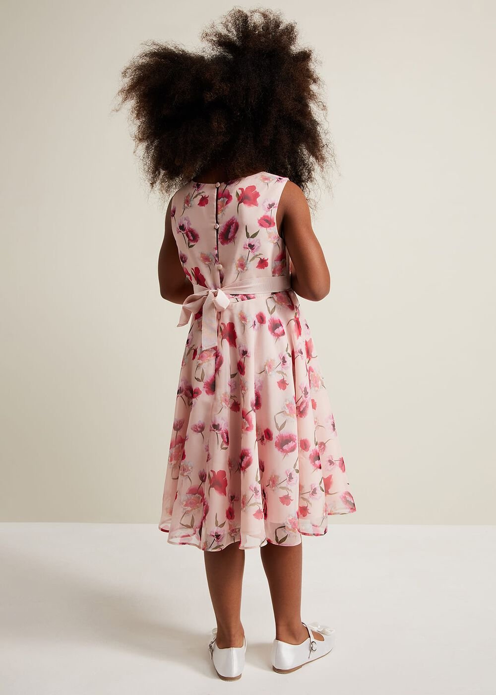 Mirabel Floral Fit And Flare Dress - Multi-Coloured