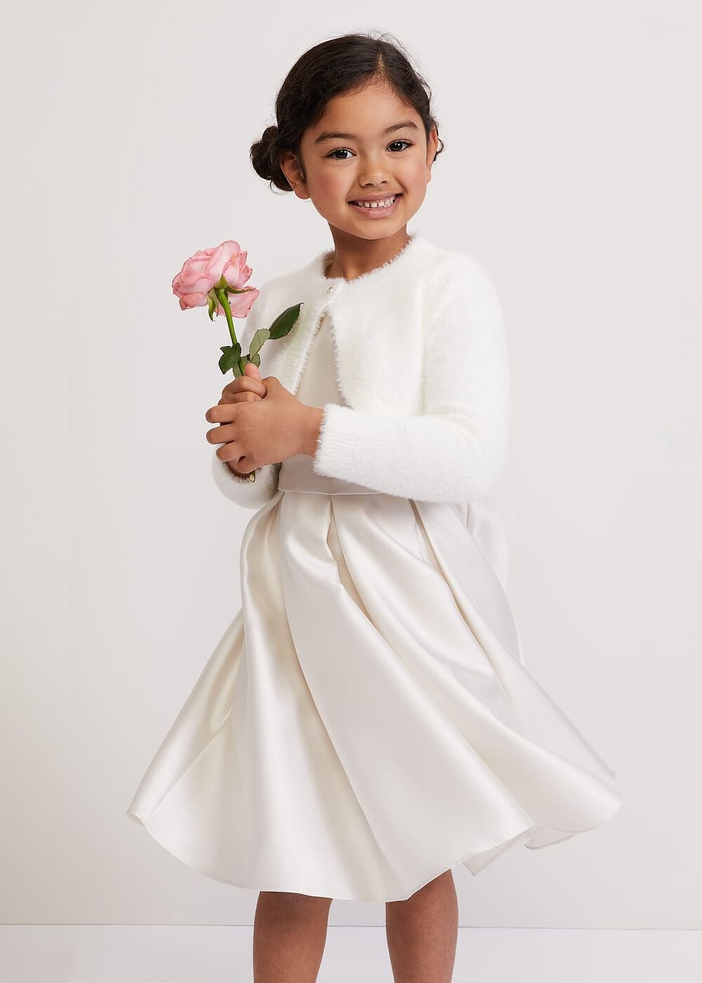 Giselle Fluffy Cover Up - Ivory