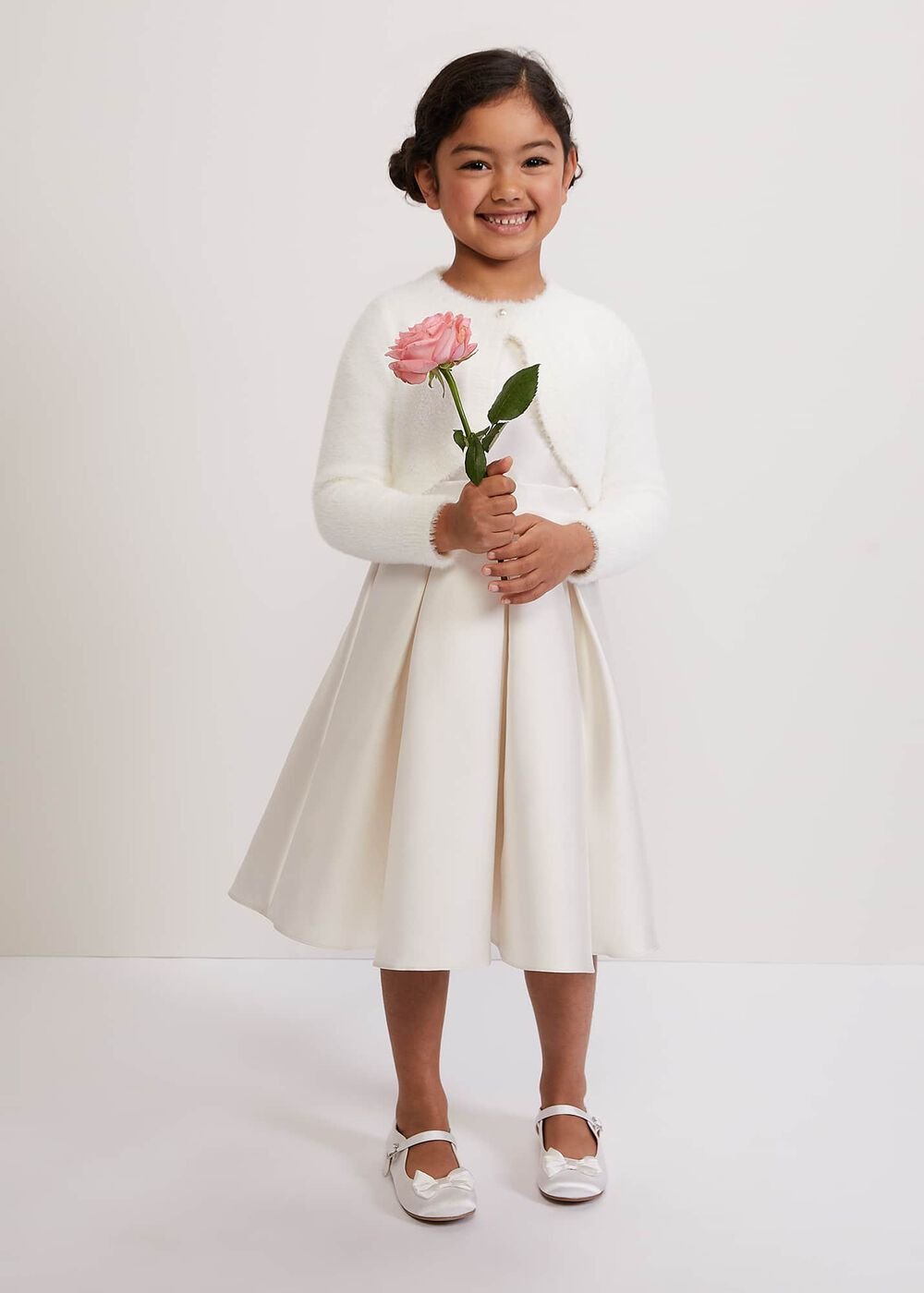 Giselle Fluffy Cover Up - Ivory