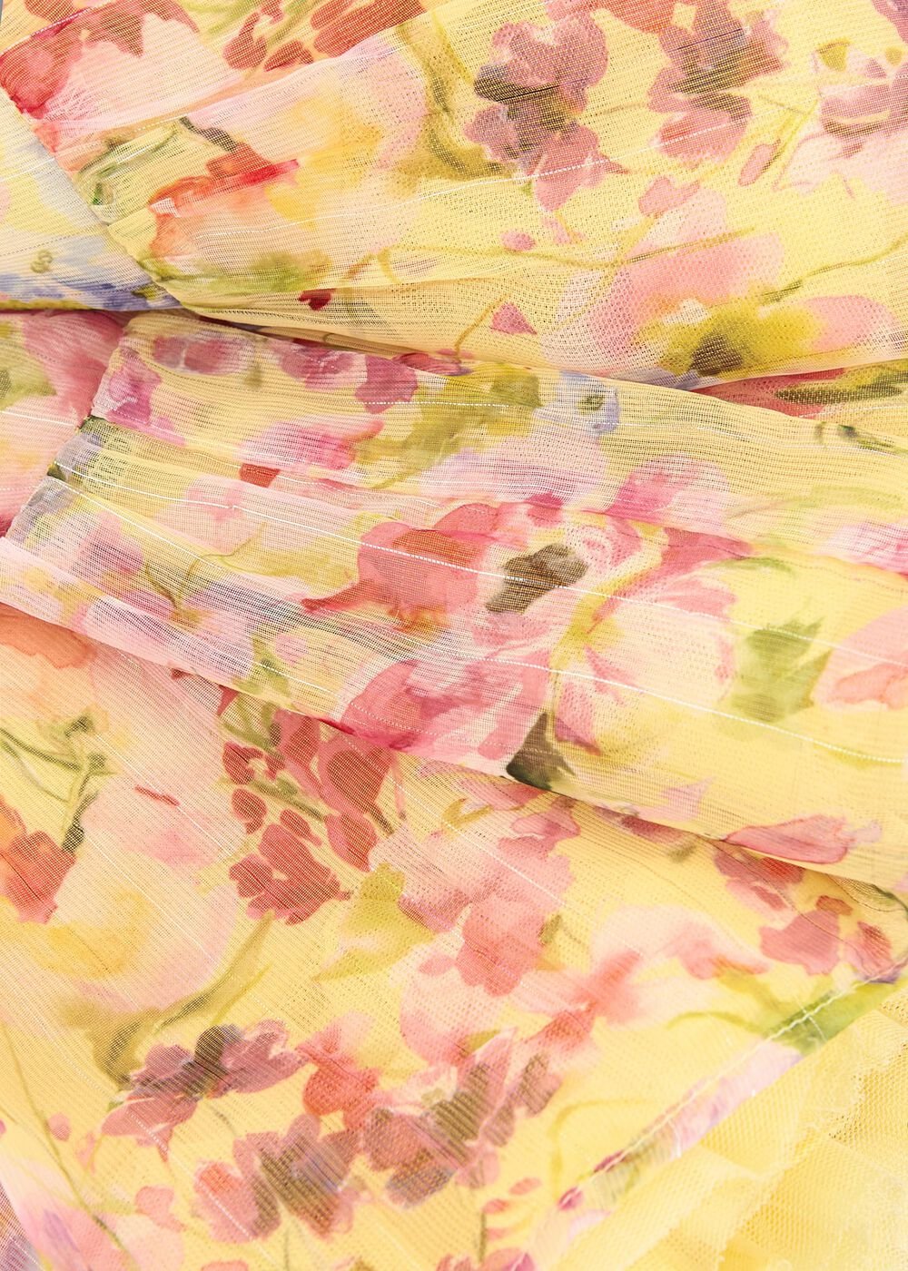 Aurora Print Shimmer Dress - Multi-Coloured