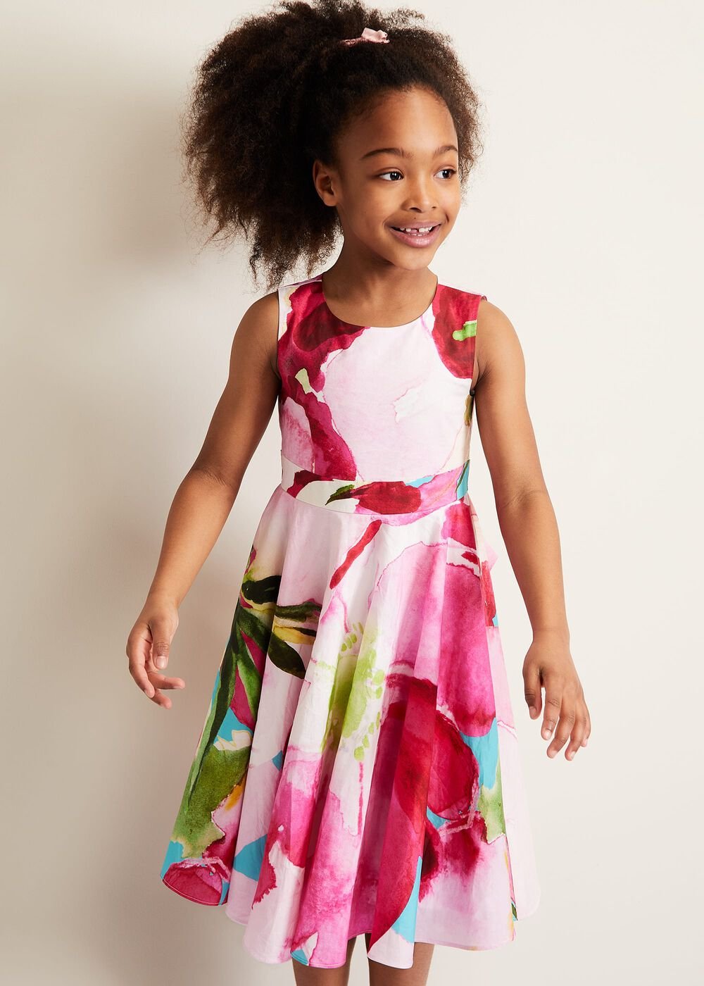 Nala Print Dress - Multi-Coloured