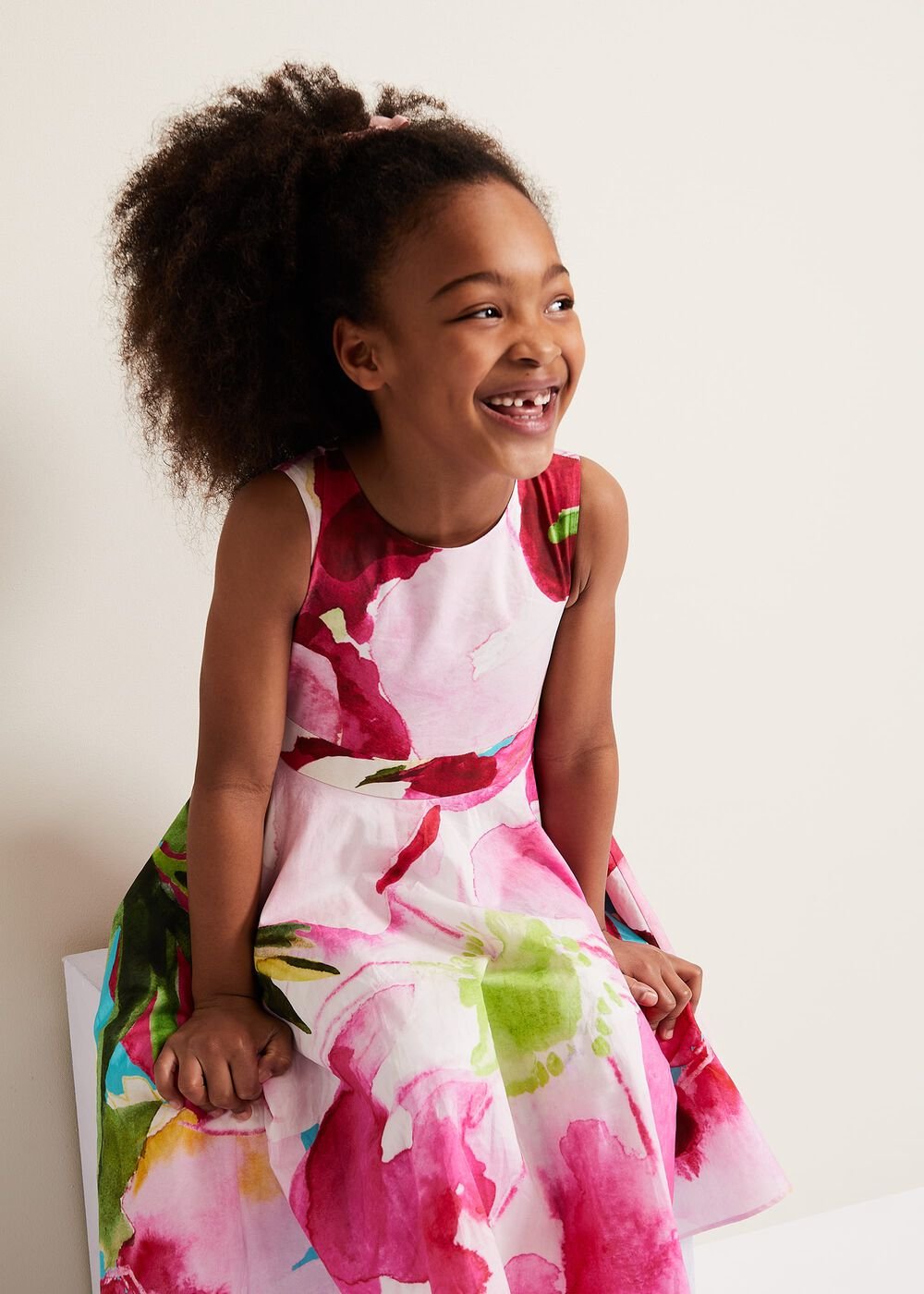 Nala Print Dress - Multi-Coloured